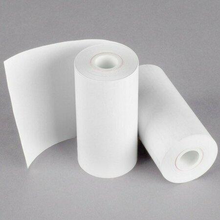 POINT PLUS 4 9/32'' x 115' Thermal Cash Register POS Paper Roll Tape, 50PK 105RRZT4932